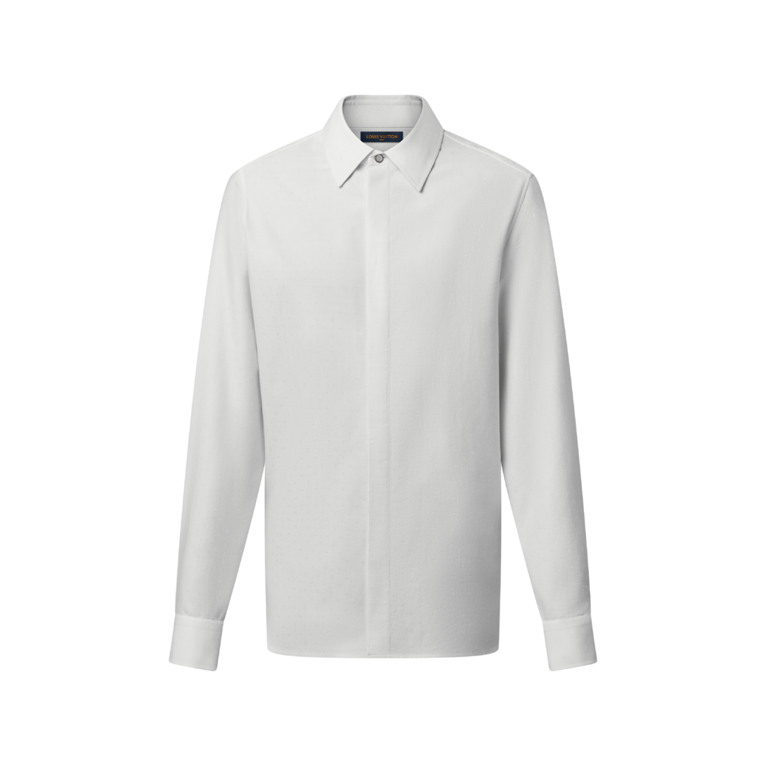 Monogram Long-Sleeved Evening Shirt - For Men | LOUIS VUITTON